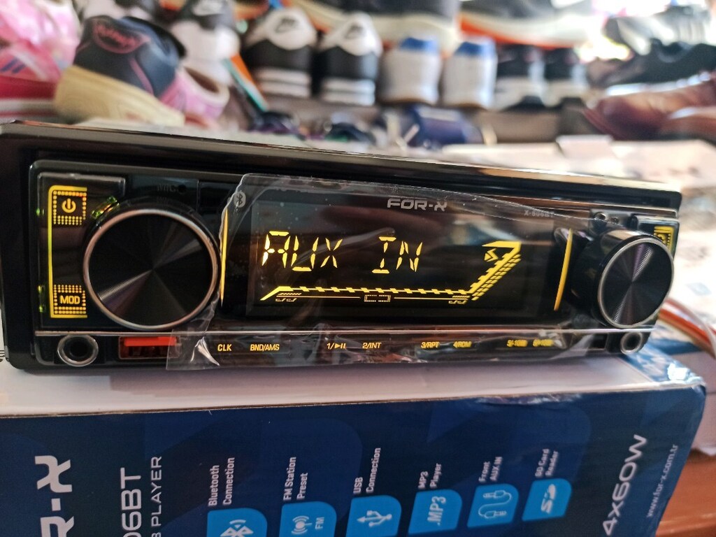 Sıfır forx USB AUX RADYO BULUTUT ÇİFT ANFİ ÇIKIŞLI oto teyp kumandalı - 7