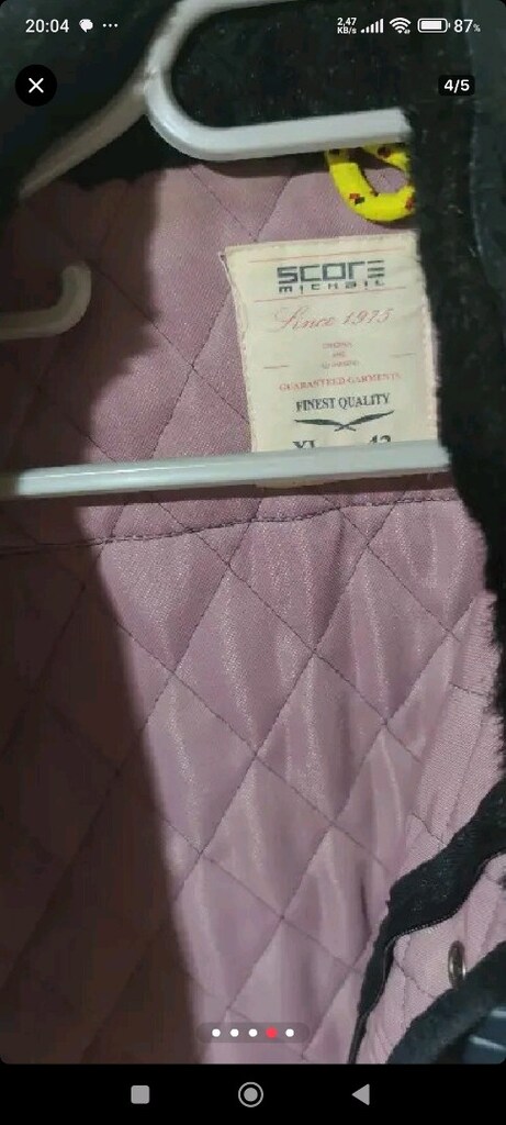 super sik yelek 3/4 kez evde giyildi sadece ufak geliyor - 5