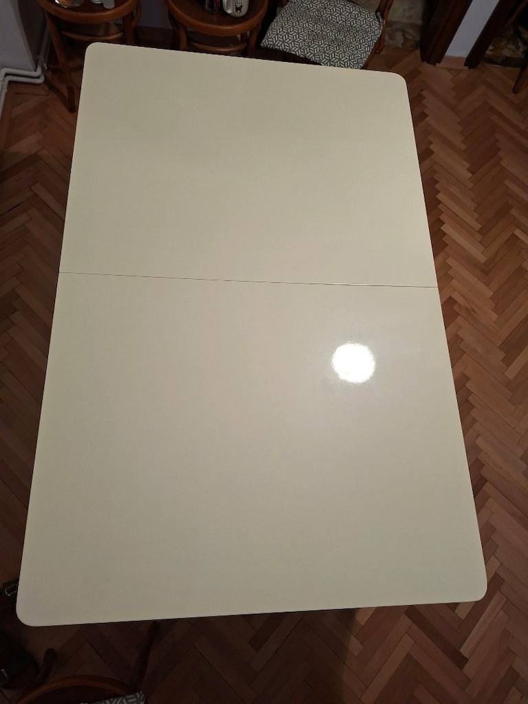 Çekmeceli Açılır Yemek Masası+ Kare Sehpa + TV Sehpası (3'lü Set) - 2