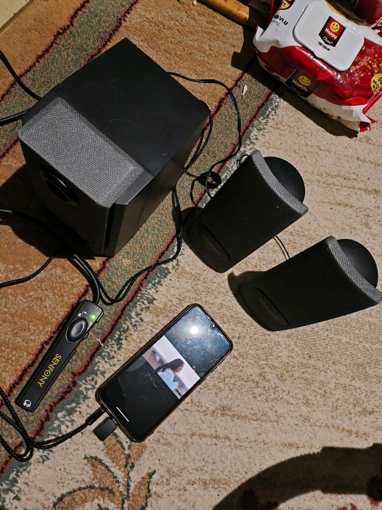 Senfony SV-140 model 2.1 (2 uydu + 1 subwoofer) multimedya ses sistemi
