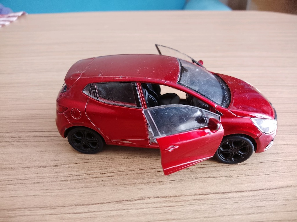 Weely lisanslı Clio marka metal Otomobil - 2