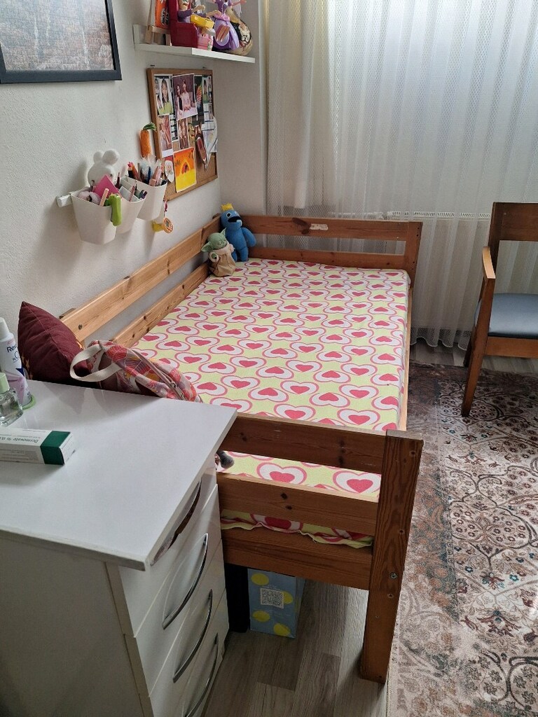 ikea ahsap yatak - 2