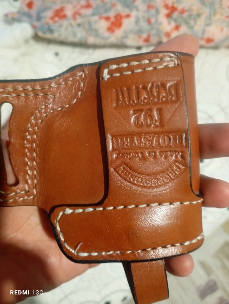 Beretta F92 / Yavuz 16 Uyumlu Hakiki Deri Kılıfı" - 3