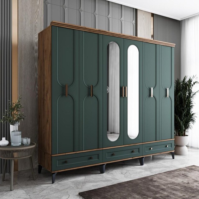 LOREN 6 KAPAKLI %100 MDF GARDROP