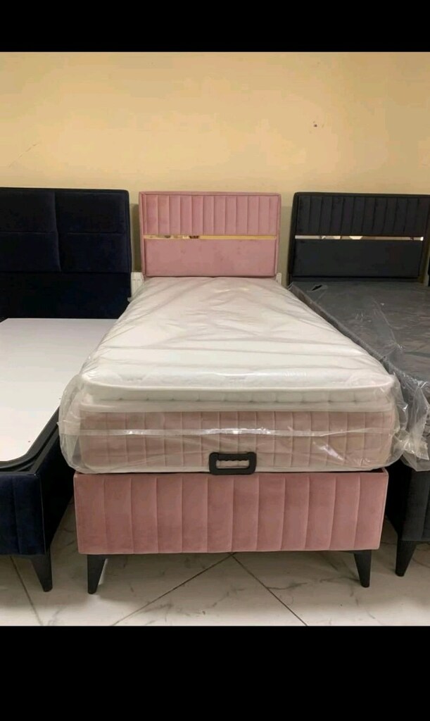 Tek Kişilik Baza Başlık Yatak | 90’lık Ortopedik Yatak | Sandıklı Baza - 3