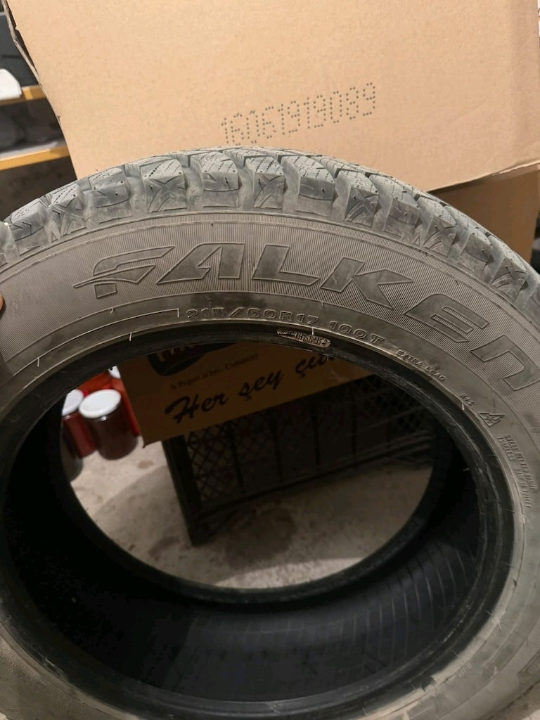 215 60 R17 falken kışlık lastik 4 adet - 6