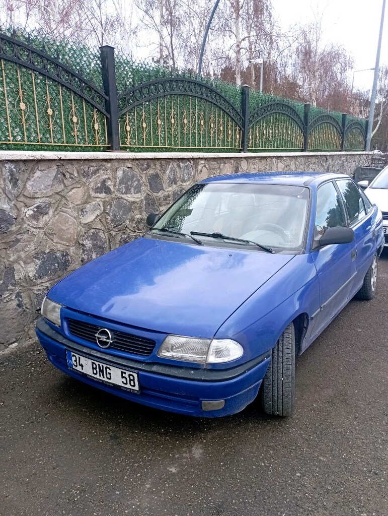 1996 model Opel Astra f kasa sedan ecotech motor 1.6 16 valf son fiyat - 10