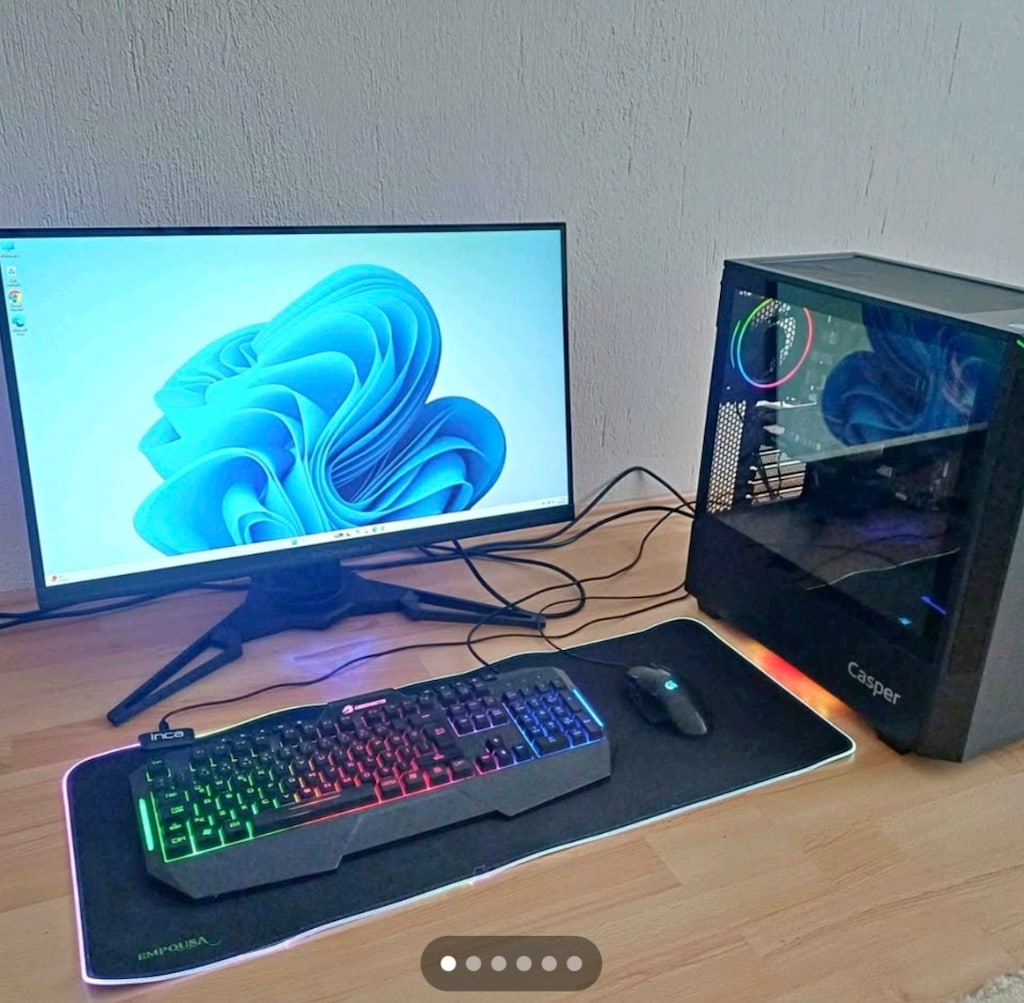 Gaming PC Oyuncu bilgisayarı masa üstü bilgisayar set