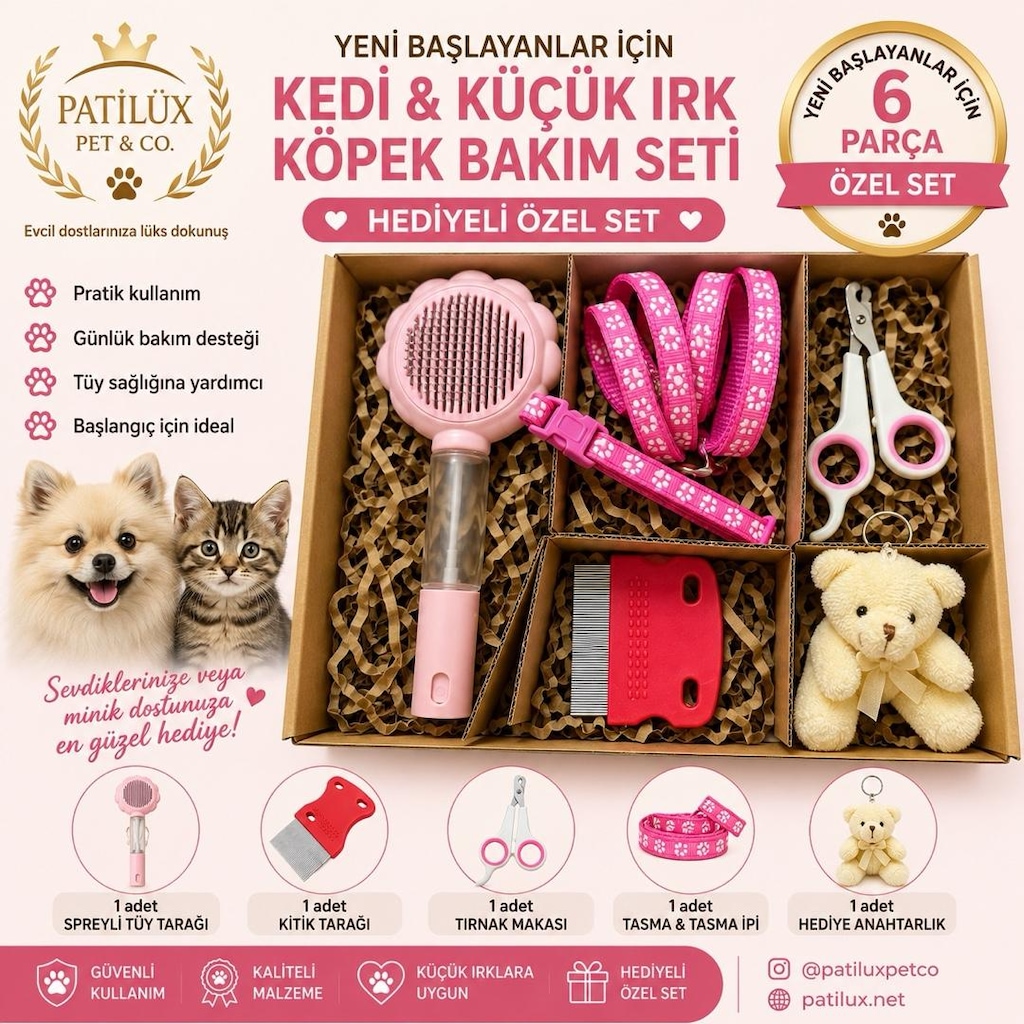 Kedi ve Küçük ırk köpek başlangıç Seti - 7