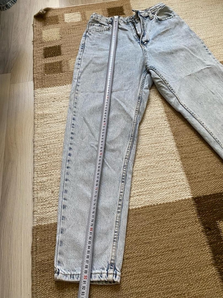 By poema Yüksek Bel denim Jean - 5