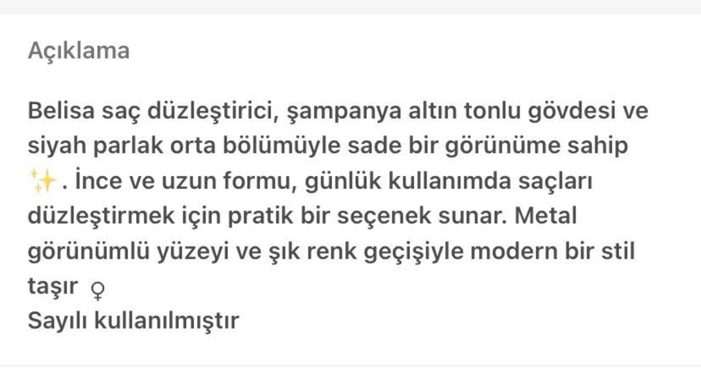 SAÇ DÜZLEŞTİRİCİ MAŞA - 5