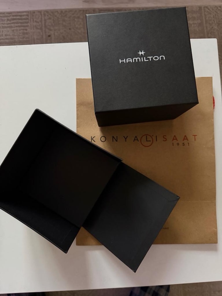 Hamilton orijinal Sıfır Dış Saat Kutusu - 2