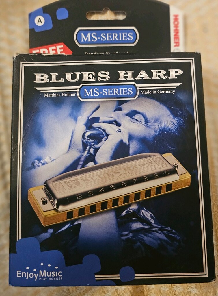 Hohner Blues Harp MS Series A Ton Mızıka (Almanya Üretimi) - 2