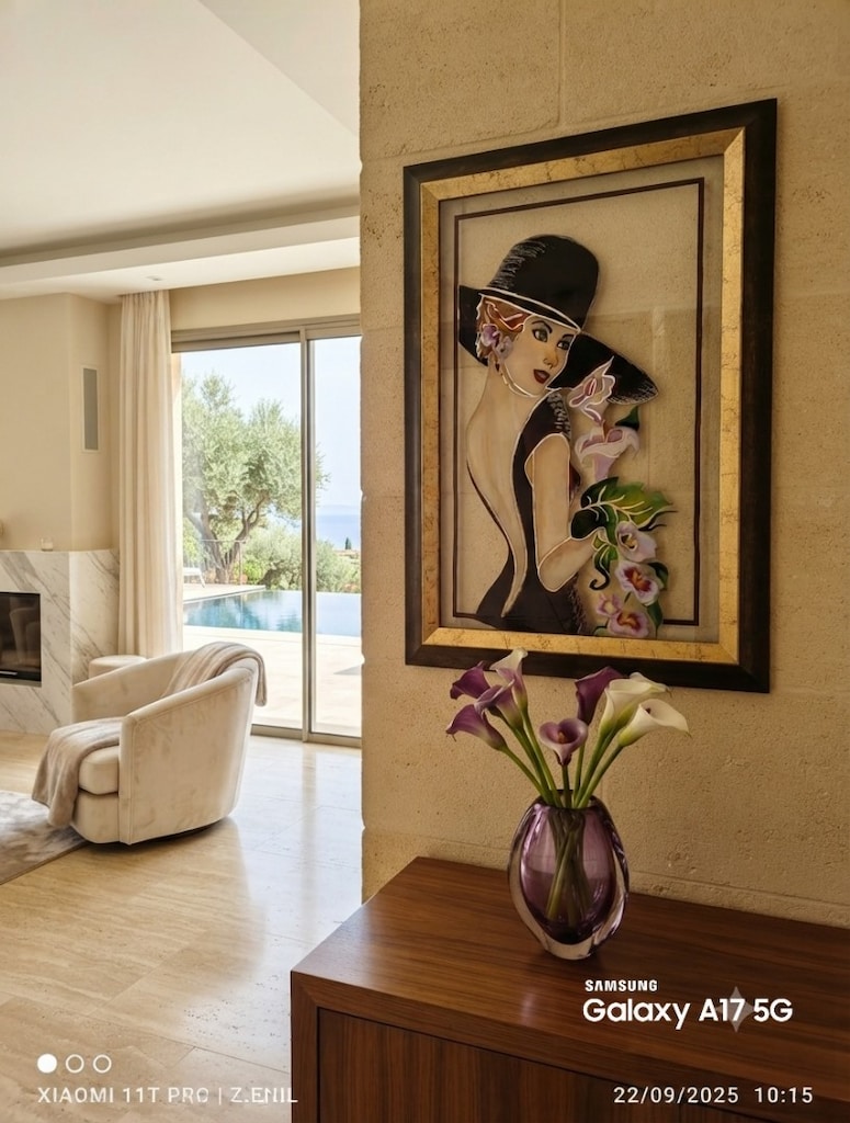 El Emeği Vitray ayna Ahşap cerceveli 62x81 - 7
