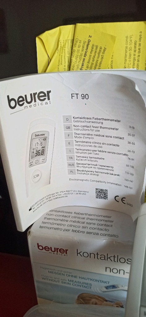 beurer termometre temassiz ateş ölçer - 2