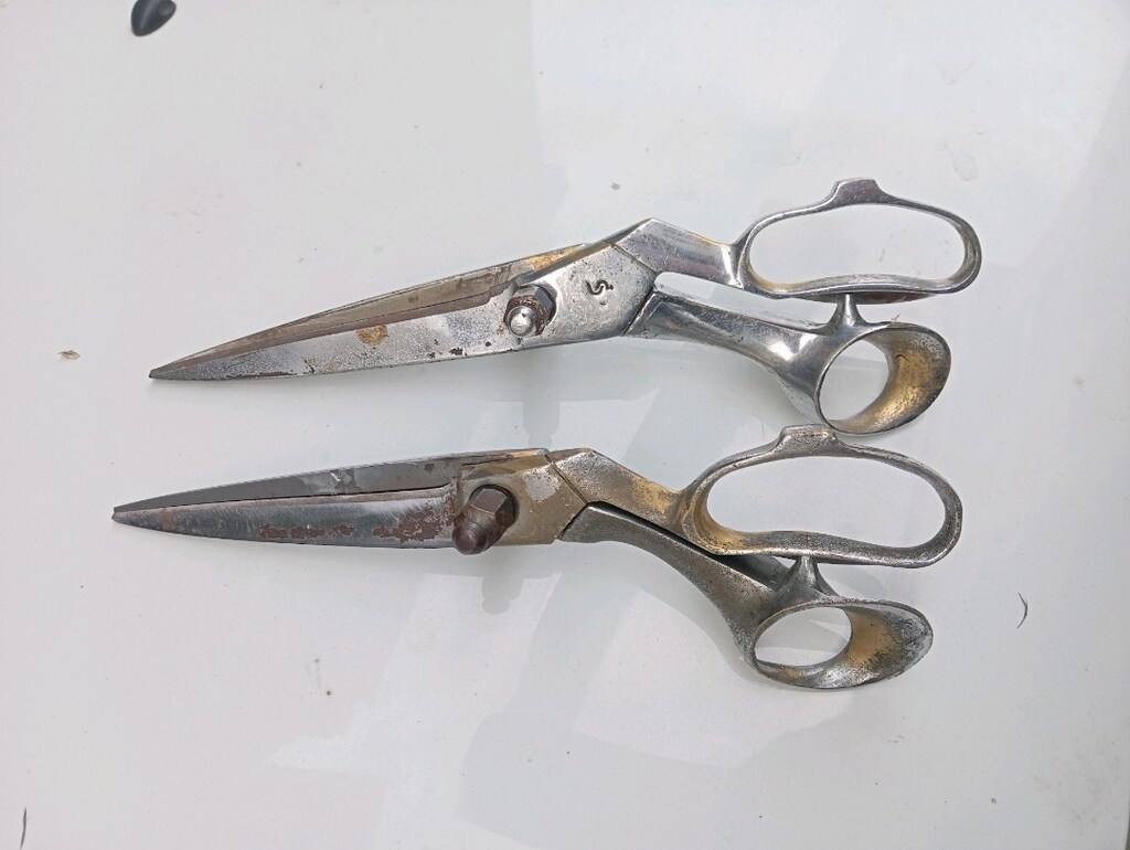 İki adet Konfeksiyon Kesim Makası - 4
