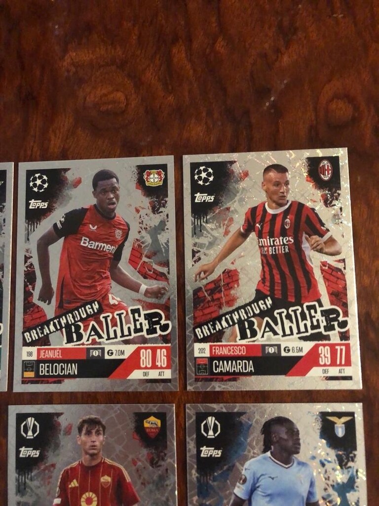 Match attax extra 24/25 breakthrough baller lot - 3