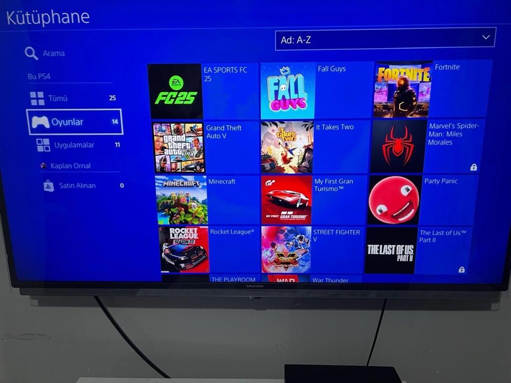 Playstation 4 pro 4K 14 oyunsuz - 2