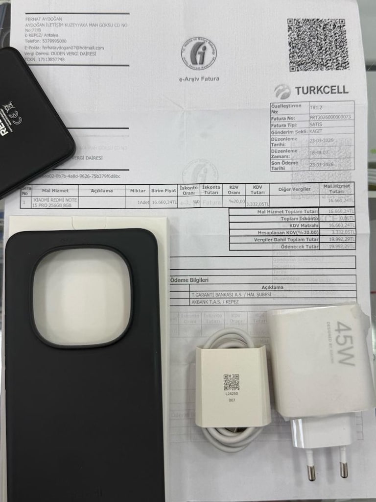 REDMİ NOTE 15 PRO 256GB 20 AY GARANTİLİ PİL 100 KUTU FATURALI HATASIZ - 7