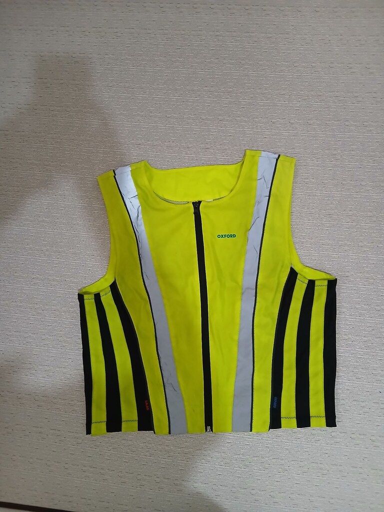 ORJİNAL OXFORD REFLEKTÖRLÜ MOTORCU YELEĞİ - 2