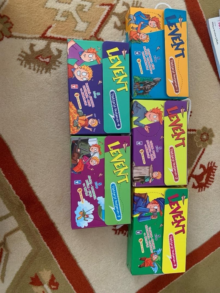 Levent Türkiye’yi Geziyorum Çocuk Kitabı 5 set (25 kitap)