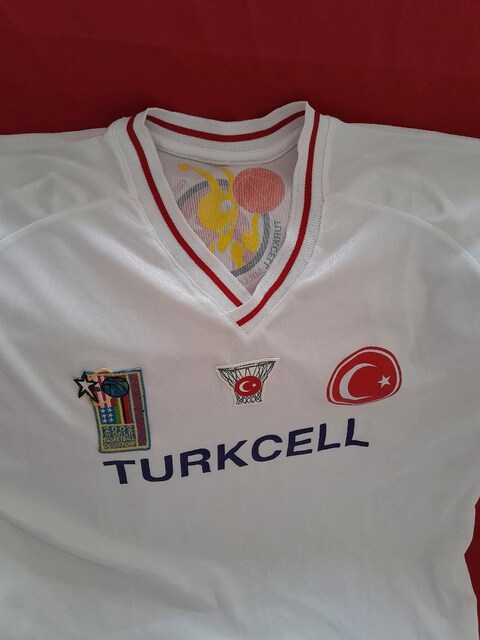 Fiyat dustu! L-XL, 2002 Turkiye Basketbol Sampiyonasi Formasi,