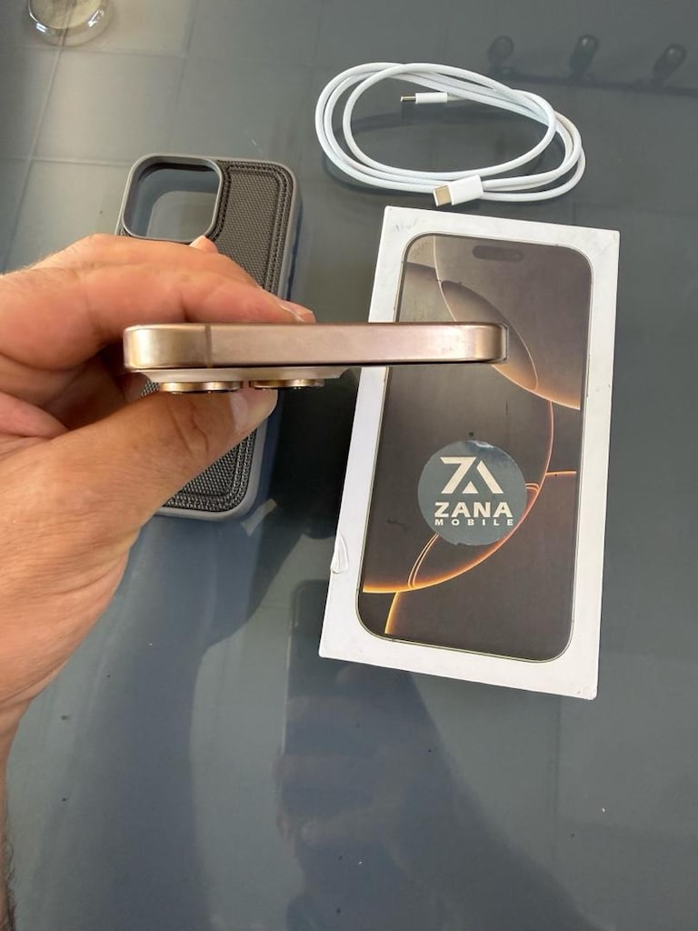İPHONE 16 PRO MAX 512 GB HAFIZA PİL 93 DEVİR 301 ORJİNAL KUTULU - 3