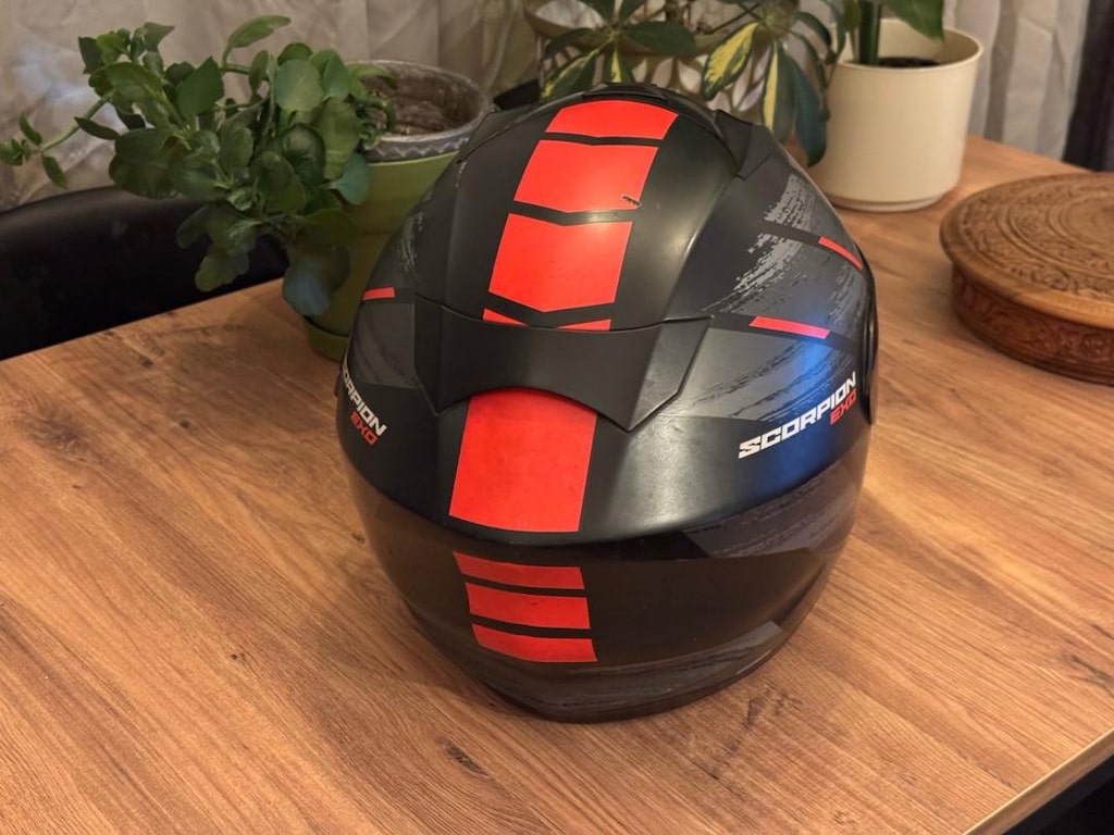 Scorpion Exo 520 Evo Air Kapalı Motosiklet Kaskı - 4