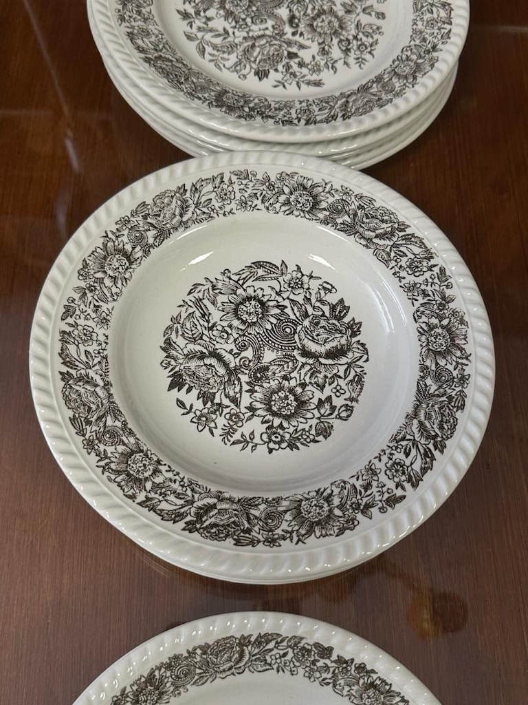 Vintage porselen yemek takımı - 7