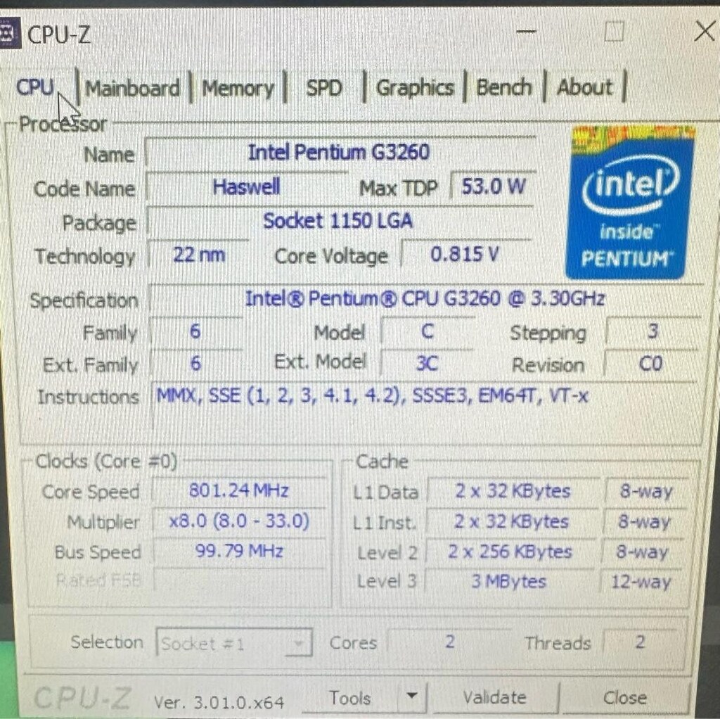 Intel Pentium G3260 İşlemci - 3