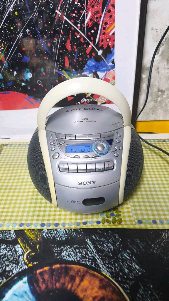 Sony CFD-E95L - CD/Kaset/Radyo (Hepsi Sorunsuz!) - 2