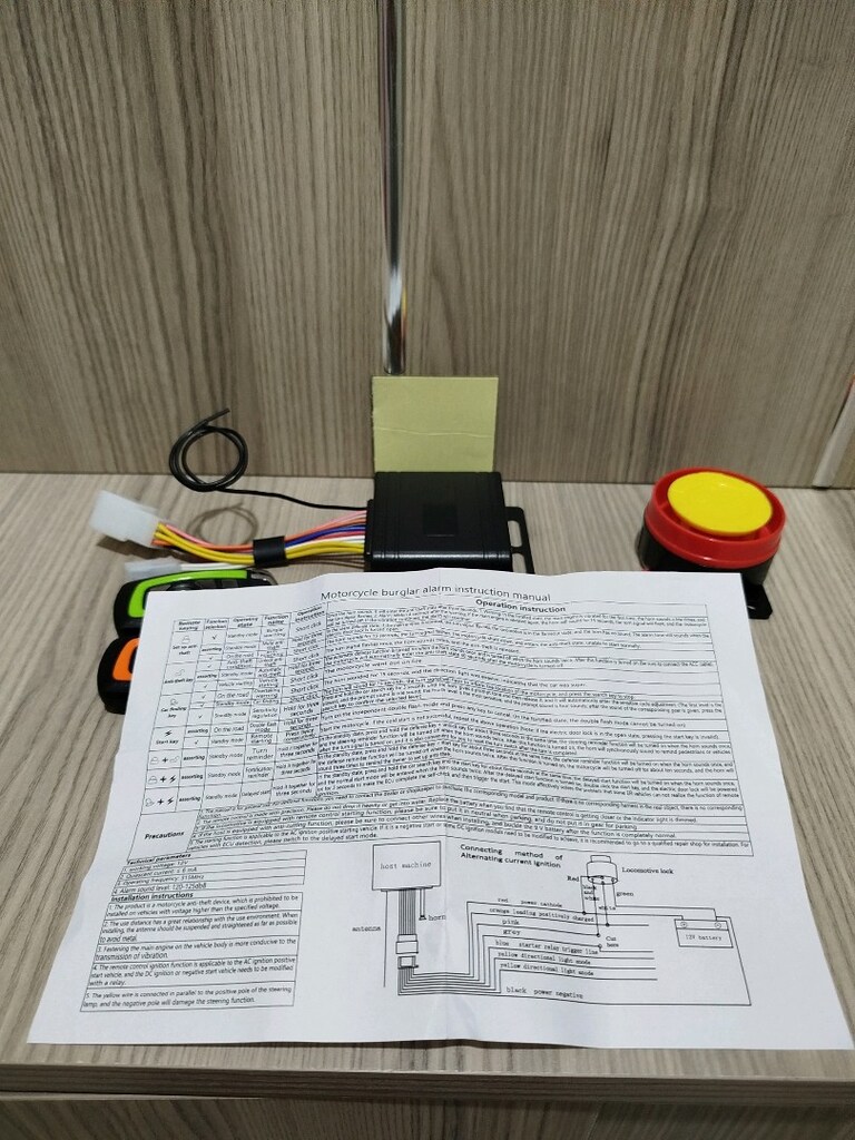 MOTORSİKLET UZAKTAN ÇALIŞTIRMA MODÜLÜ - 2