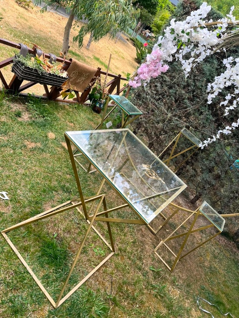 Gold renk Organizasyon Tag seti