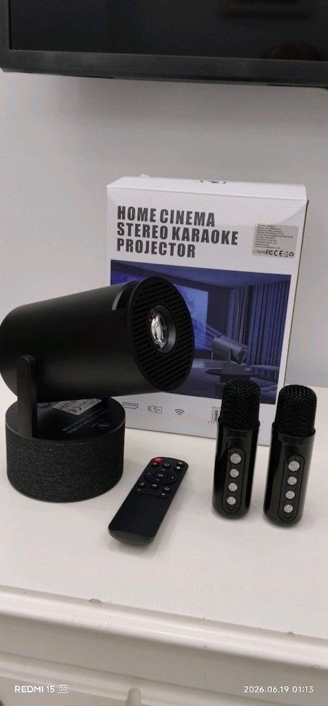 SIFIR ANDROİD KARAOKE ÇİFT MİKROFONLU PROJEKSİYON - 3