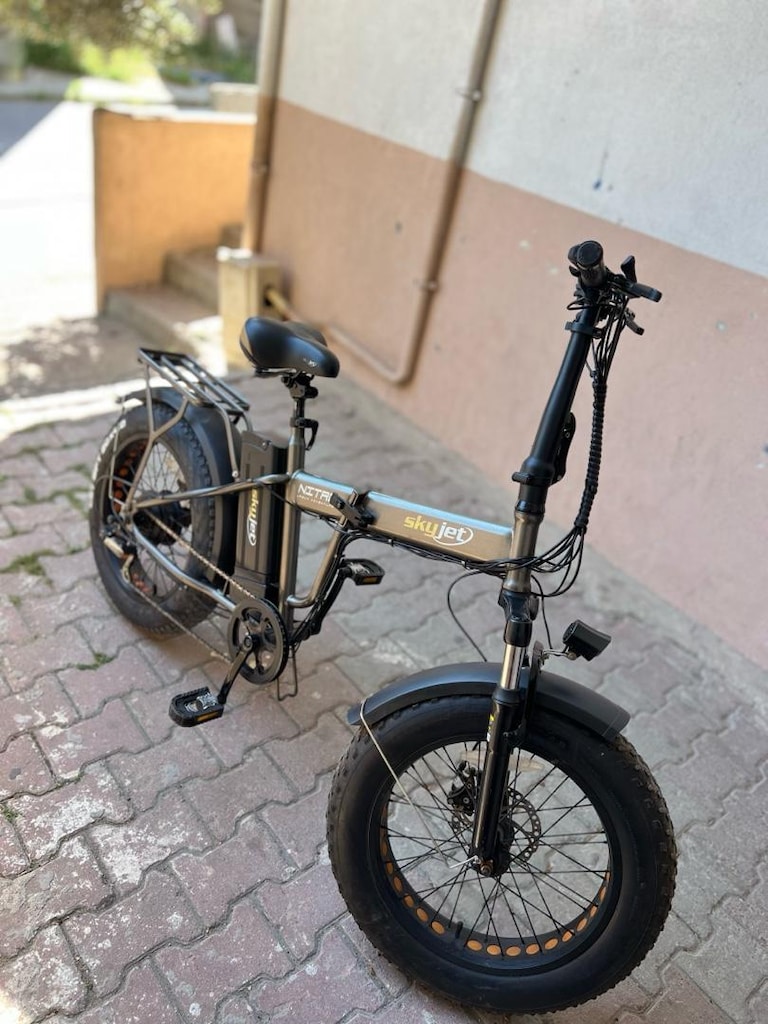 Sky Jet elektrikli Katlanır Bisiklet - 6