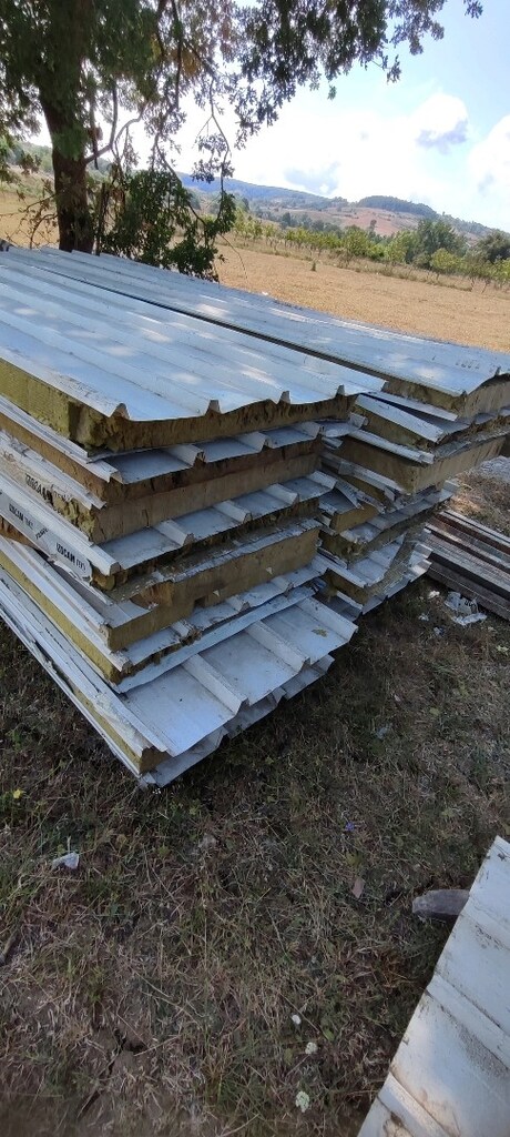 taş yünü panel 2,90ile 3,30 boy 40adet mt 750 - 8
