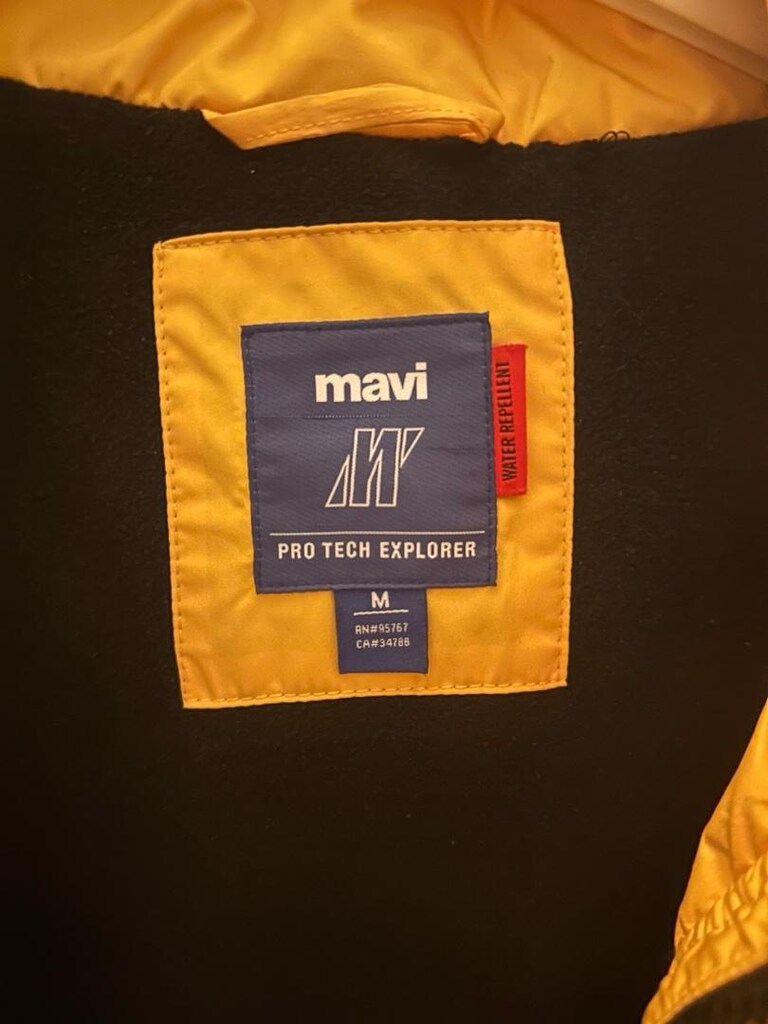 -Mavi -Erkek Su Geçirmez Mont / Ceket - 2