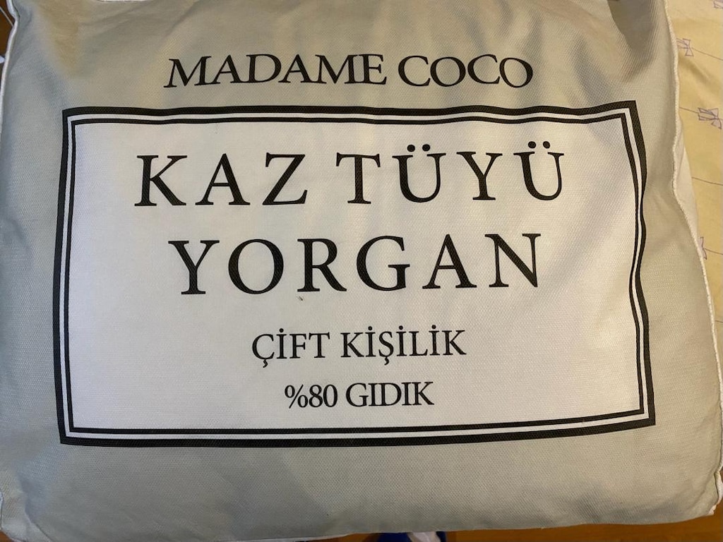 Madame Coco Kaz Tüyü Yorgan