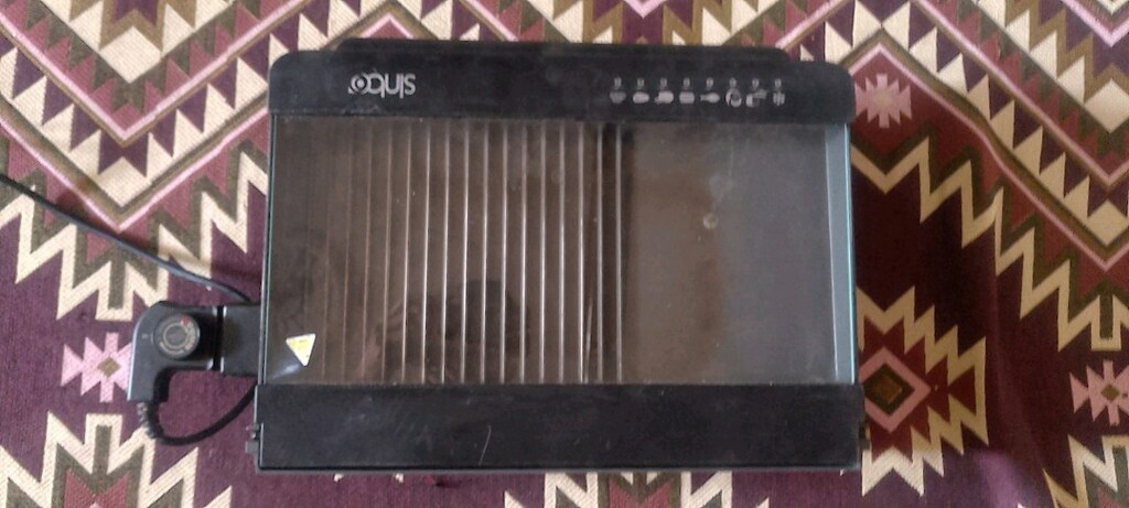 Sinbo elektrikli ızgara cam Kapaklı - 3