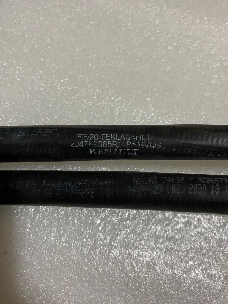 Megane 4 duster 2 adblue üre enjektör su borusu hortumu orjinal - 8