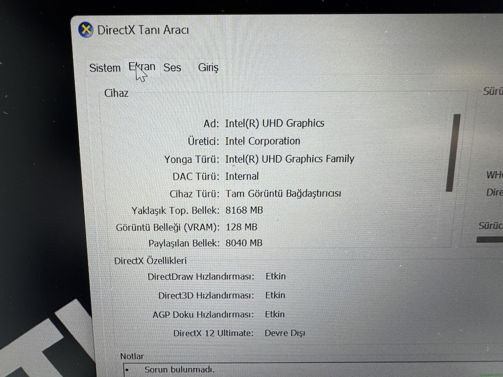 THİNKPAD T14 İ5 12. NESİL 16 GB RAM 256 NVME - 8