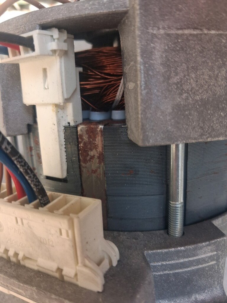 motor çamaşir makine su pompasi bakir - 11