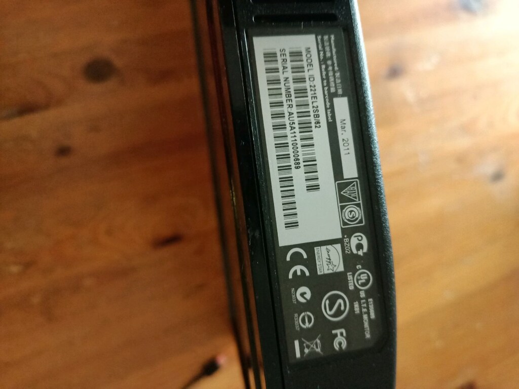 Philips monitör221EL2 - 4