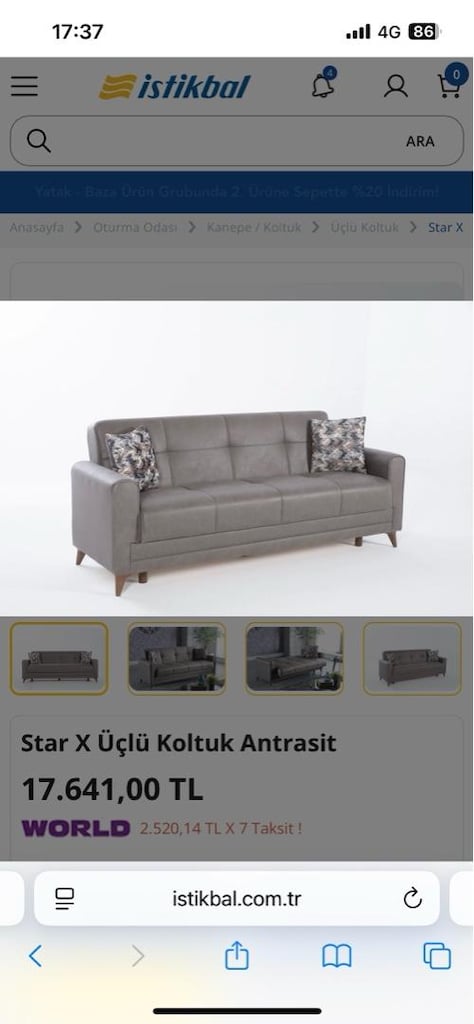 bellona çekyatlı kanepe - 4