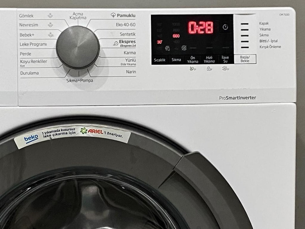 BEKO 7 KG İNVERTER YENI NESIL A+++ ÇAMAŞIR MAKİNESİ HEMEN TESLİM - 2