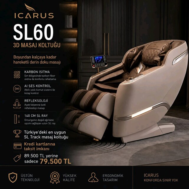 ICARUS SL60 Masaj Koltuğu