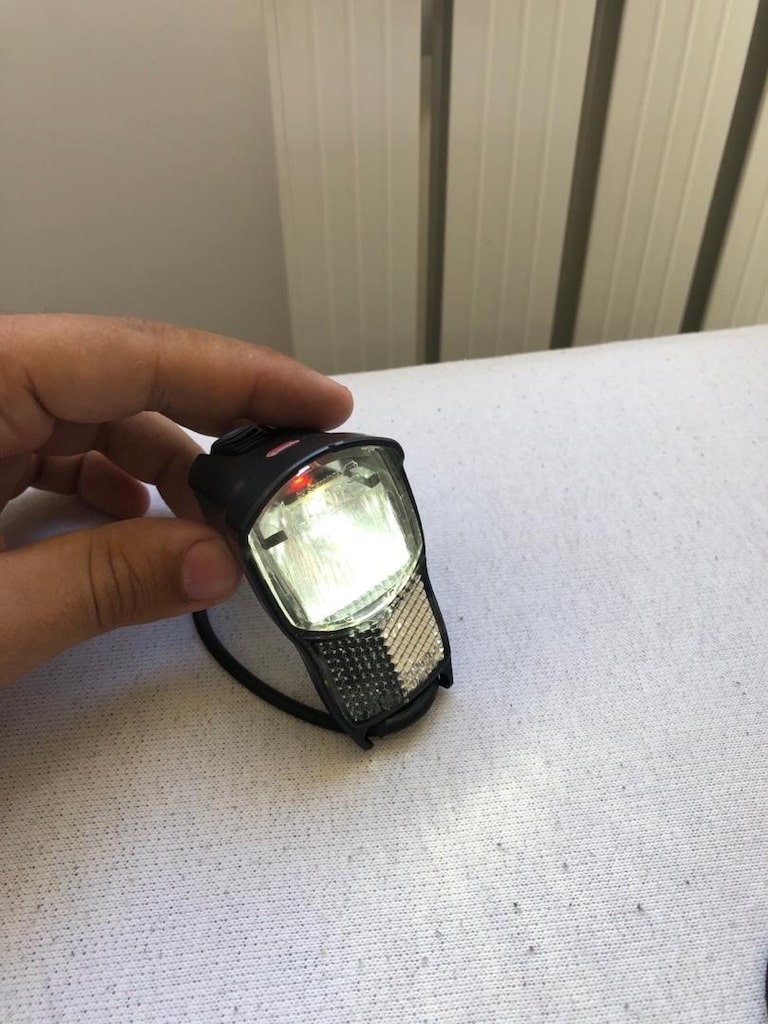 bisiklet Scooter ön far led pil hediye çok azıcık pazarlık olur - 4