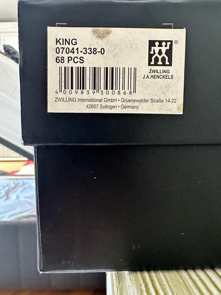 ZWILLING 12 kişilik set - 9