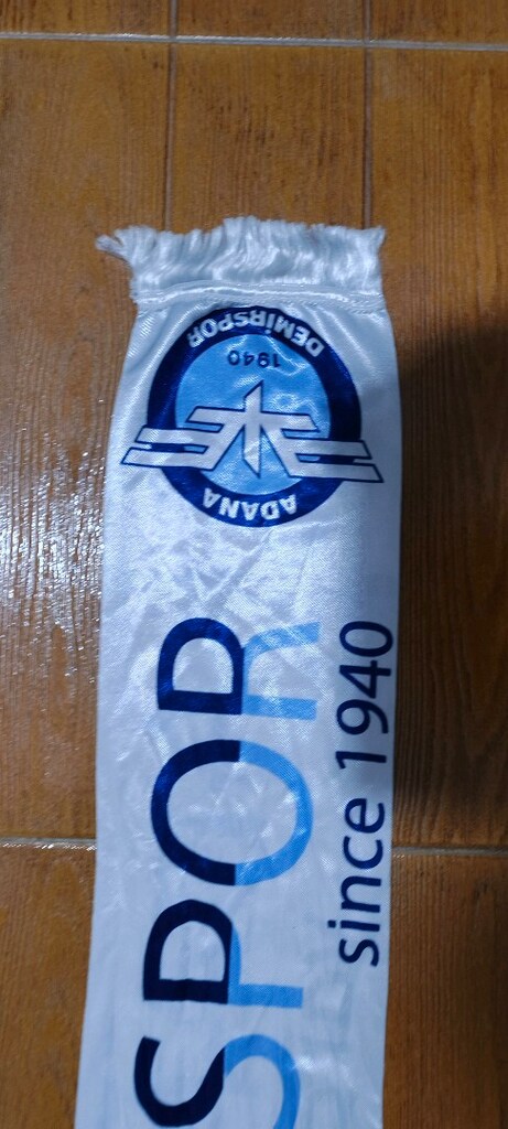 Adanademirspor atkı..1.40 a 17 eni..Ads bir de başka atkı var.. — görsel 8/9
