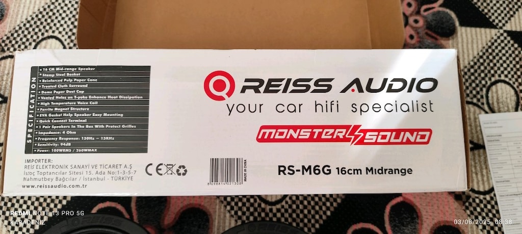 Reiss Monster 16 Cm Midrange 1 Takım - 11